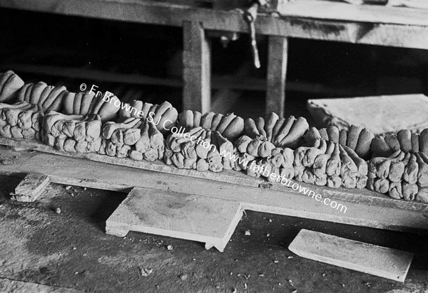 HANLEY'S CLAY PIPE FACTORY PIPES BEFORE MOULDING